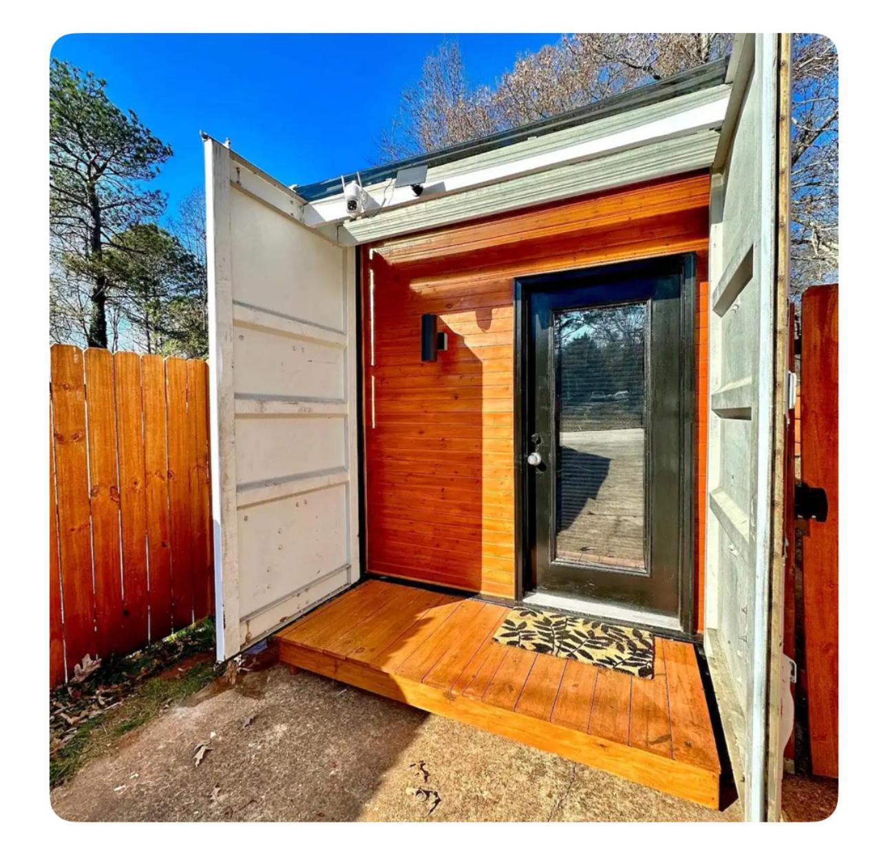 Nomehaus Shipping Container Studio Residential Neighborhood Athens Eksteriør bilde